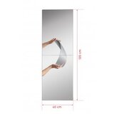 Hanah home ogledalo sa led osvetljenjem rectangular 40x120 cm yellow