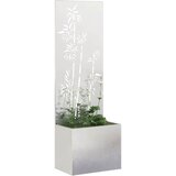  Privatnost u vrtu Cvjetni Srebrna 50 x 150 cm Nehrđajući čelik | Eponuda.ba