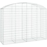  Gabionska košara s lukom 200x50x140/160 cm pocinčano željezo | shoptok.hr