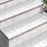  Stepenica Pravokutni 4 pcs Srebrno 100 x 30 cm Aluminij | shoptok.hr