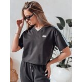 DStreet Komplet damski dresowy oversize SPORT LIKE czarny | shoptok.hr