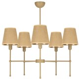  Luster na šipci MADELA 5xE14/40W/230V juta/bež | Eponuda.com