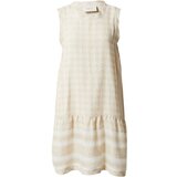 Summery Copenhagen Obleka svetlo bež / bela | Shoptok.si
