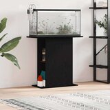 vidaXL Stalak za akvarij crni hrast 75x36x72,5 cm Konstruirano drvo | shoptok.hr