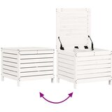  7-dijelni set vrtnih sofa bijeli od masivne borovine | shoptok.hr