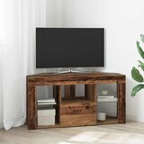  Kotni LED TV ormar 100 x 40 x 50 cm Staro drvo | shoptok.hr