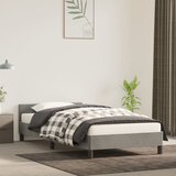  Za krevet s uzglavljem svjetlosivi 90x200 cm baršunasti | shoptok.hr
