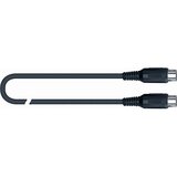  Q-LOK SX164-1 midi kabel 1m (moulded 5P male DIN - moulded 5P male DIN) - crna boja | Eponuda.ba