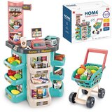 Woopie trgovina, supermarket i kolica, kolica za kupnju, blagajna, vaga, skener, 47 dodataka | shoptok.hr