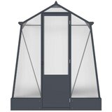 WESTMANN Aurora 68 | Staklenik s temeljima | Antracit | 2 5 x 2 m | shoptok.hr