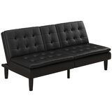 Støraa Crna sklopiva sofa od imitacije kože 191 cm Maine – | shoptok.hr