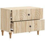 vidaXL Noćni ormar Hrast sonoma 62 x 34 5 x 48 cm Konstruirano drvo - Hrast sonoma | shoptok.hr