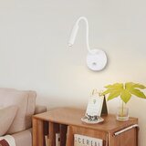  Brilagi - LED prigušiva fleksibilna zidna lampa MAYA 1xG9/4W/230V bela | Eponuda.com