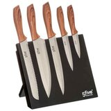 5five Five držač s 5 noževa magnet 23.2x19x32cm mdf metal | shoptok.hr