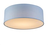 QAZQA Stropna svetilka modra 30 cm vključno z LED - Drum LED Cene
