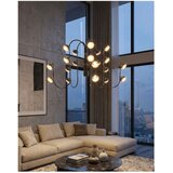 Opviq luster Aster 2843-20A-24, LED 50 W, sivi | Eponuda.com