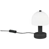  Crno-bijela stolna lampa sa staklenim sjenilom (visina 19 cm) Gle – | shoptok.hr