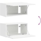  Set TV komoda Zidne 3 pcs Bijelo Konstruirano drvo | shoptok.hr