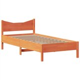  Okvir kreveta bez madraca voštano smeđi 75 x 190 cm od borovine | shoptok.hr
