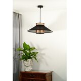  Duolla - Visilica na sajli RIO SHINY 1xE27/15W/230V, prečnik 45 cm, crna/bakrena | Eponuda.com