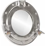 Viseće zidno ogledalo Ø 30 cm od aluminija i stakla