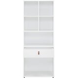 Bessagi Home Stoječ Regal Mick, Bela | Shoptok.si