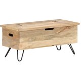 Furnova Skrinja 90x40x45 cm trden mangov les, (21956043) Cene