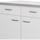 XXXL Kuhinjska Spodnja Omarica Wito, Bela Barva | Shoptok.si