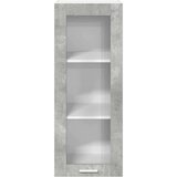 Viseći ormarić s policom Riga Betonski sivi 40 x 31 x 100 cm | shoptok.hr
