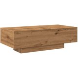 vidaXL Stolić za kavu boja hrasta 100 x 49,5 x 31 cm konstruirano drvo | shoptok.hr