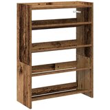 vidaXL Stalak za cipele boja staro drvo 80x25x61,5cm konstruirano drvo | shoptok.hr