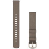 Garmin remen za Lily 2, 14 mm, najlon boje kave, krem-zlatni metalni dijelovi | shoptok.hr