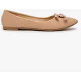 Resti Bright pink women's ballerinas pointed toe with embellishment on the nose Figgda | ePonuda.com