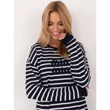 RELEVANCE Blouse-RV-BZ-A-156.97-white-navy blue | Shoptok.si