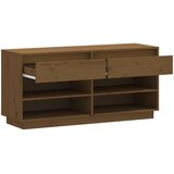 Ormarić za cipele boja meda 110x34x52 cm od masivne borovine | shoptok.hr