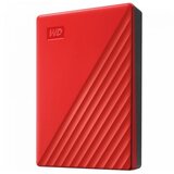 Western Digital HDD External WD My Passport (6TB, USB 3.2) Red | ePonuda.com