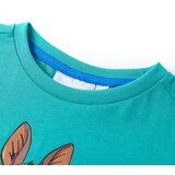 Dječja majica kratkih rukava tamna boja mente 92 | shoptok.hr