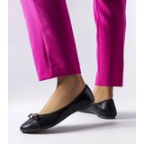 Gemre Black elegant ballerinas with a bow Lastra | shoptok.hr