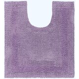 HOMESCAPES preproga contour wc iz bombaža, 50 x 55 cm – lila, (5000165935) | Shoptok.si