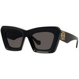 Loewe Anagram Black Cat Eye Sunglasses ONE SIZE (52) Črna/Siva Cene