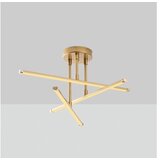 Opviq LED stropna svetilka v zlati barvi 26x51 cm Ledflower – | Shoptok.si