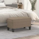  Klupa smeđesiva 70 x 35 x 41 cm od tkanine | shoptok.hr