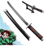 Tanjiro Kamado replika mini Nichirin katane