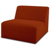 Scandic Opečnato oranžen modul za sedežno garnituro iz tkanine bouclé (sredinski modul) Roxy – | Shoptok.si