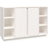  Komoda bijela 120 x 35 x 80 cm od masivne borovine | shoptok.hr