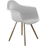 ITALIAN DESIGN NASLONJAČ EIFFEL WHITE (60,5X64X83 - SEDEŽ 45,5CM), (21300183) Cene