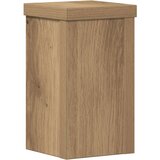  Stalci za biljke 2 kom boja hrasta 10x10x18 cm drveni | shoptok.hr