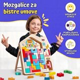 Smania Drvena igra sa kockama za decu TetriWood™ | Eponuda.com