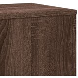 vidaXL Stalak za biljke boja hrasta 33 x 33 x 100 cm konstruirano drvo | shoptok.hr