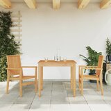 vidaXL Vrtni stoli 2 kosa 56,5x57,5x91 cm trdna tikovina Cene